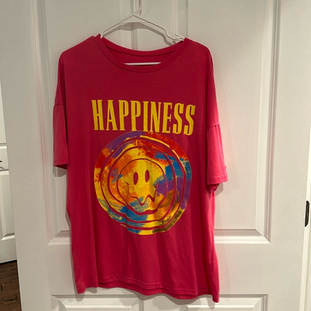 Pink comfy tee